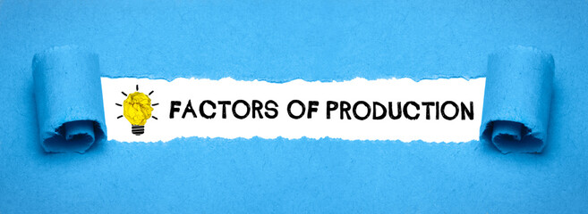 Factors of Production
