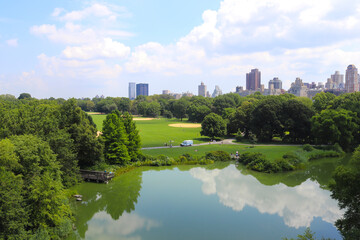 View of Central Park. New York's green lung