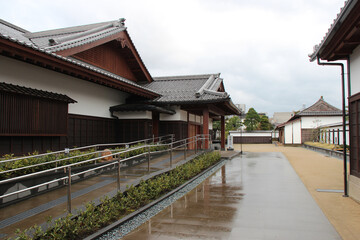 Fototapeta na wymiar historical museum in matsue (japan)