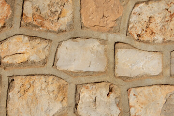 Textura de muro de piedras