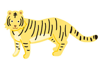 黄色い虎