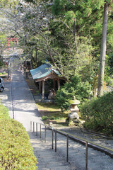 shinto shrine (jozan inari) in matsue (japan)