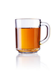  Glastassen mit Tee 