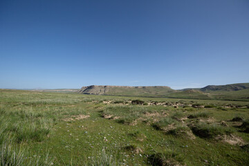 Obraz premium Aerial view of landscape in China