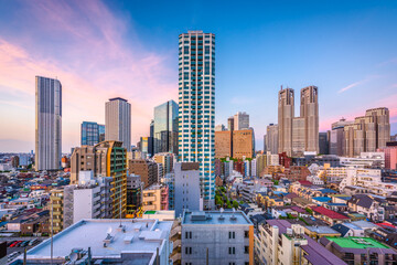Fototapeta na wymiar West Shinjuku, Tokyo Cityscape