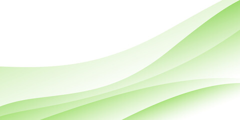 Naklejka premium Green background for wide banner, design template