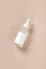 face cosmetics in a pipette bottle