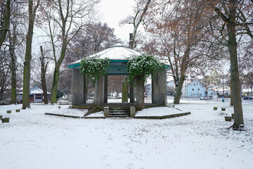 gazebo in the park