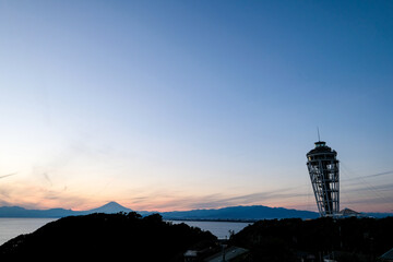 湘南江ノ島の風景
