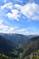 View from The Top of Mountain, Andorra