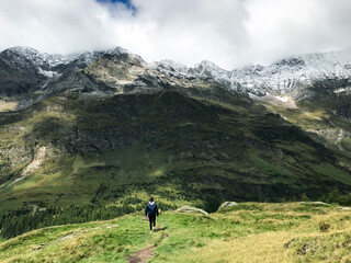 Obraz premium hiking in the mountains