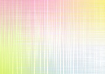 カラフルな線が重なる抽象イラスト no.01