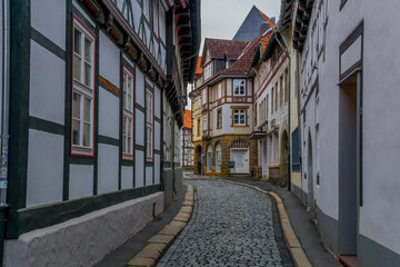 Exploring the Harz Mountains on a cold winter day - 
