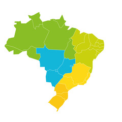 States and regions of Brazil