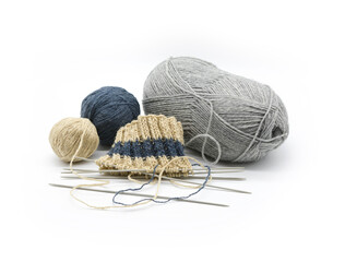 Hand knitted socks