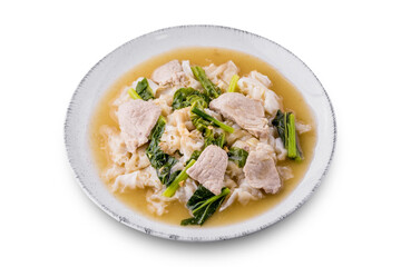 Noodles with Pork in Gravy Sauce