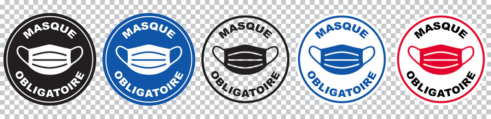 MASQUE OBLIGATOIRE simple