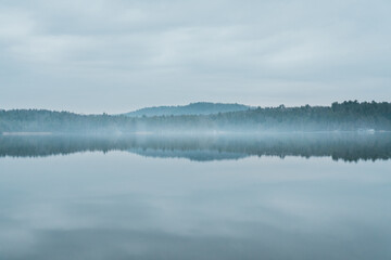 Foggy Pond