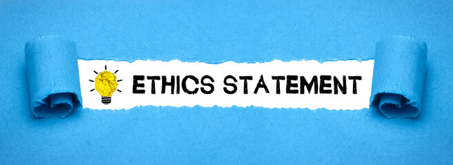 Ethics Statement 