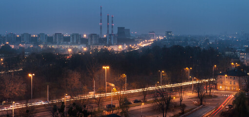 city at night