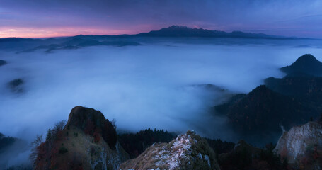 landscape with fog © Sieku Photo