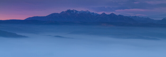 sunrise over the mountains © Sieku Photo