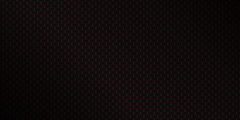 Black and red hexagon fiber texture wallpaper, Abstract vector backgrounds.	