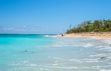 ONE BEAUTIFUL BEACH IN CUBA