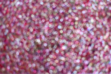 Colorful glitter. Beautiful shiny multi-colored background of sequins and bokeh. High quality photo