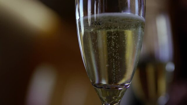 A Bubbling Glass of Champagne