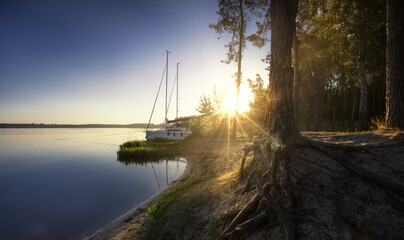 sunset on the river © Sieku Photo
