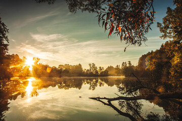 sunset over the river © Sieku Photo