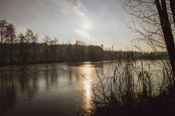 Tuchola National Park small lake