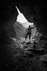 silhouette of a person