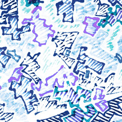 White Ornament Background. Sky Romance