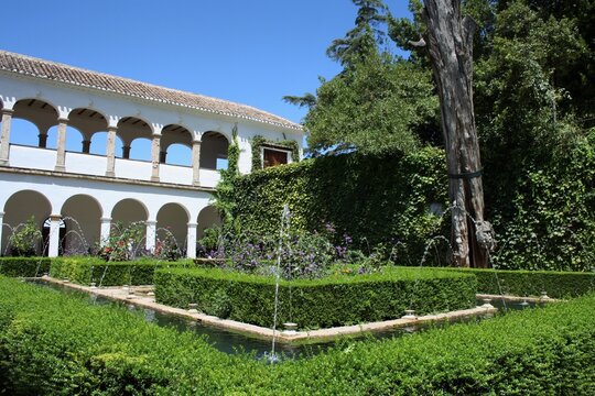 jard&iacute;n de la ciudad de Granada
