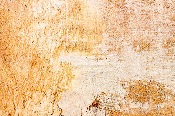Texture of a concrete wall with cracks and scratches which can be used as a background