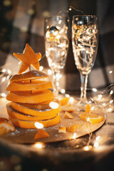 Christmas still life Christmas concept. cozy