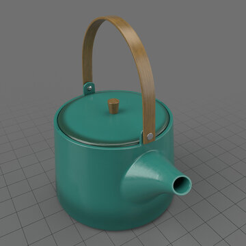 Ceramic teapot