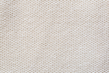 texture of white coton fabric background	
