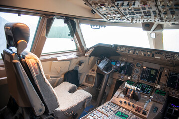 The Pilot cockpit interior view
