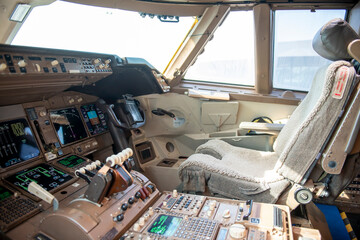 The Pilot cockpit interior view