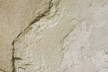 Grey old rusty plastered wall background