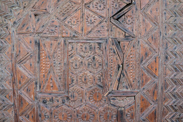 Old artistick wooden background