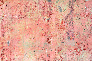 Texture of a concrete wall with cracks and scratches which can be used as a background