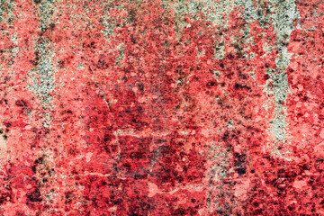 Texture of a concrete wall with cracks and scratches which can be used as a background