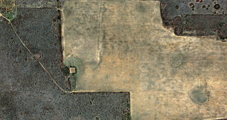 civil war,  United States, abstract photography of relief drawings in  fields in the U.S.A. from...