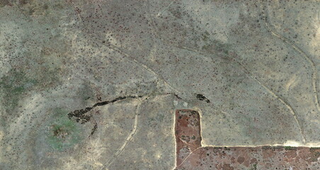 homeless,  United States, abstract photography of relief drawings in  fields in the U.S.A. from the...