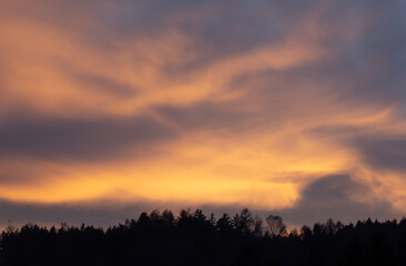 Obraz premium Abenddämmerung