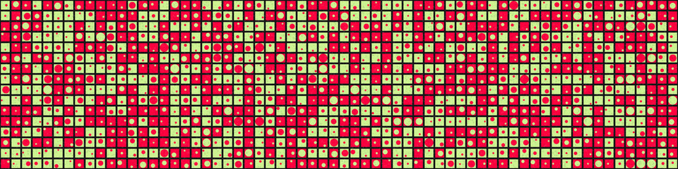 Abstract Geometric Pattern generative computational art illustration